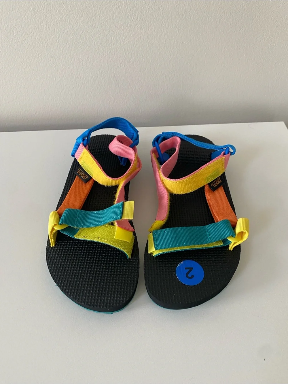 Teva Kids Original Universal Multicolor Strap Sandals